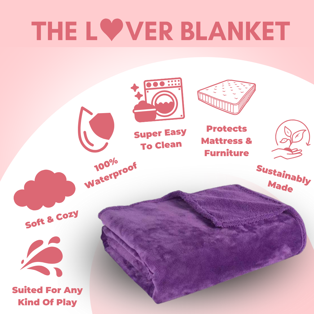 The Lover Blanket - Waterproof Intimacy Blanket ❤️