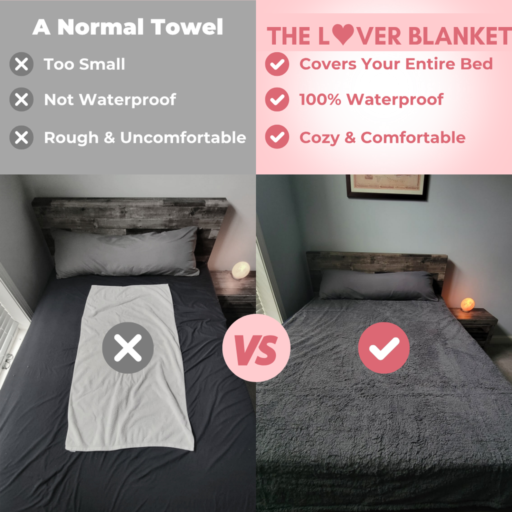 The Lover Blanket - Waterproof Intimacy Blanket ❤️